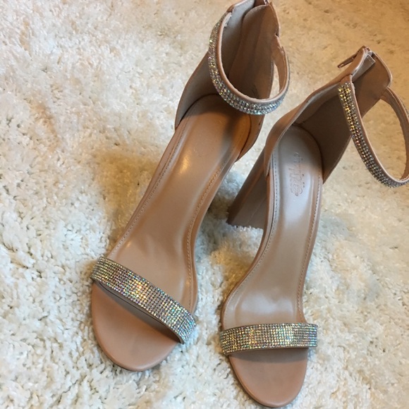 Shoes - Charlotte Russe Bedazzled Heels